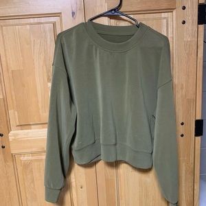 Lululemon Softstream Cropped Sweatshirt